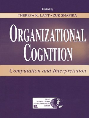 cover image of Organizational Cognition